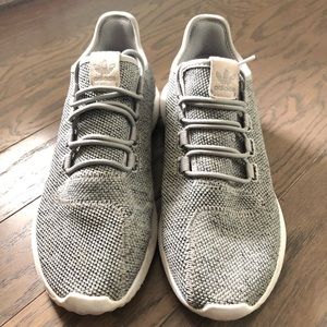 Adidas Gray turbular shadow sneakers